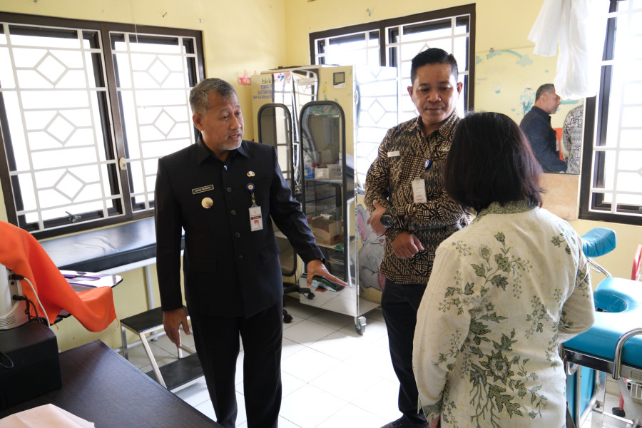 Pastikan Sesuai Fungsi dan Manfaat, Pj. Bupati Tinjau IPAL Puskesmas