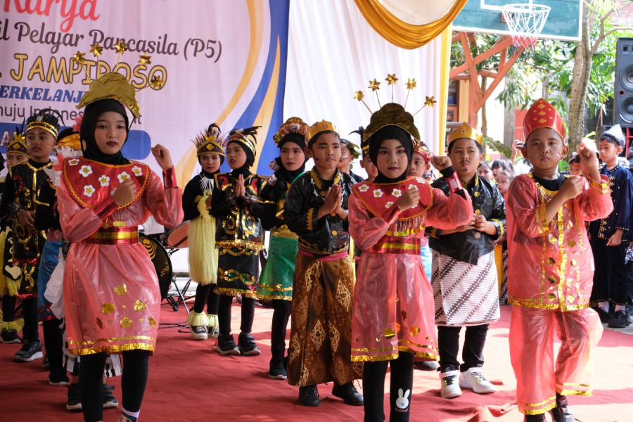 Projek P5 SDN 1 Jampiroso Angkat Tema Gaya Hidup Berkelanjutan