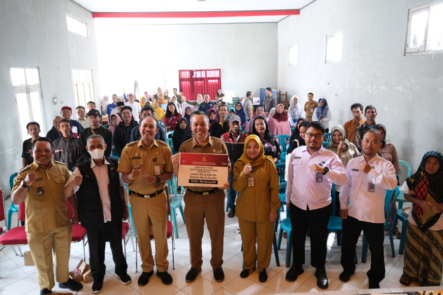 39 Kelompok Rentan dan Lansia Terima Bantuan Atensi untuk Kebutuhan Pokok Atau Usaha