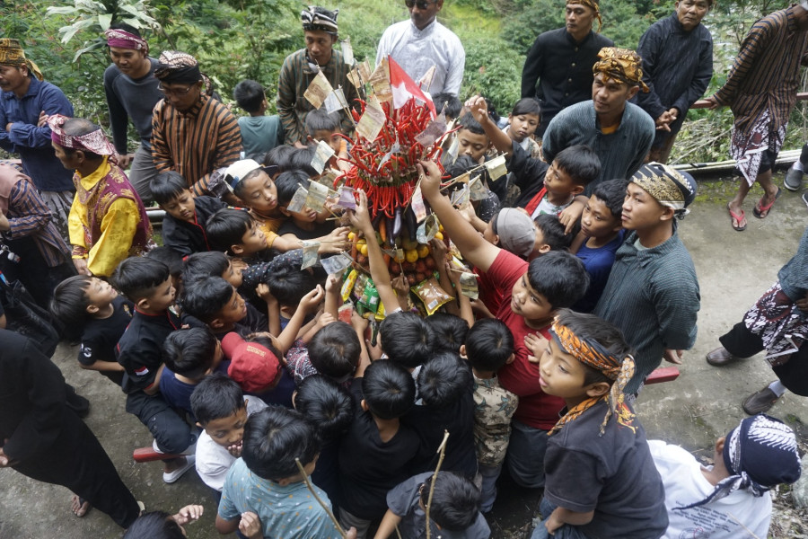 Wujud Syukur pada Tuhan, Petani Lereng Sumbing Gelar Nyadran Lepen