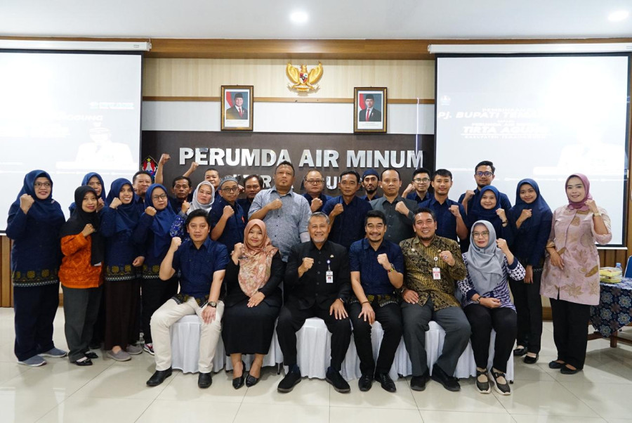 Pj. Bupati Dorong Inovasi Perumda Air Minum Tirta Agung