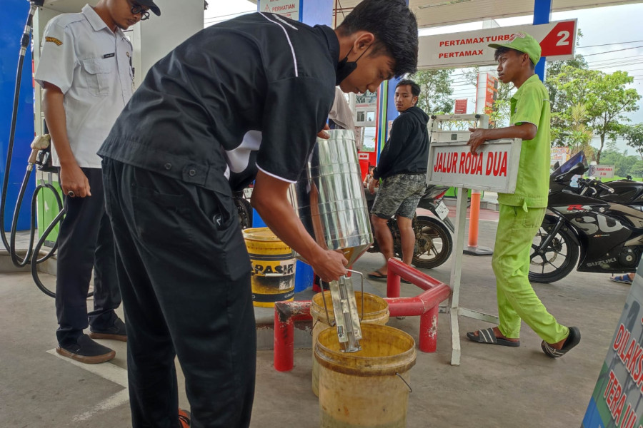 Jelang Mudik, Seluruh SPBU di Temanggung Diperiksa