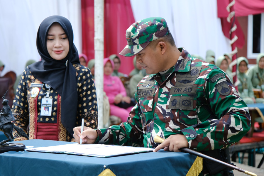 TMMD ke-123 Sengkuyung Tahap I, Selesaikan RTLH dan Betonisasi Jalan Desa Caturanom