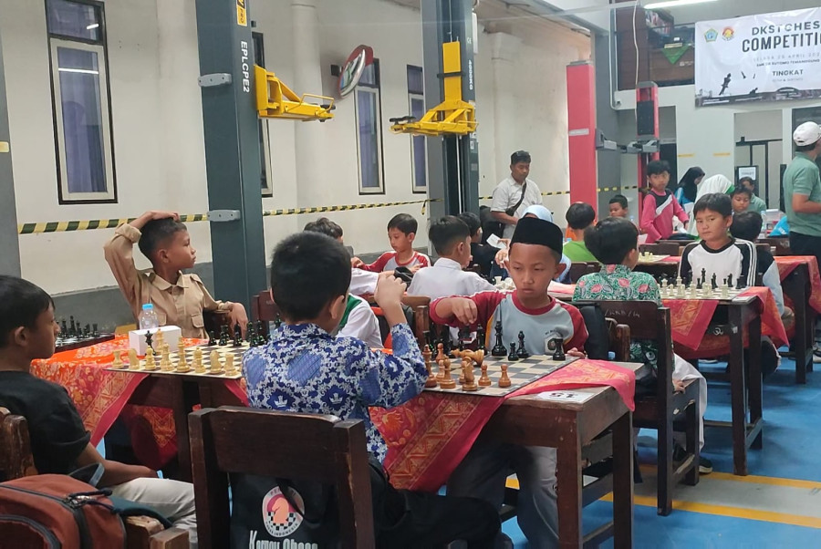 57 Siswa Ikuti Lomba Catur Tingkat Kabupaten yang Digelar SMK Dr Sutomo
