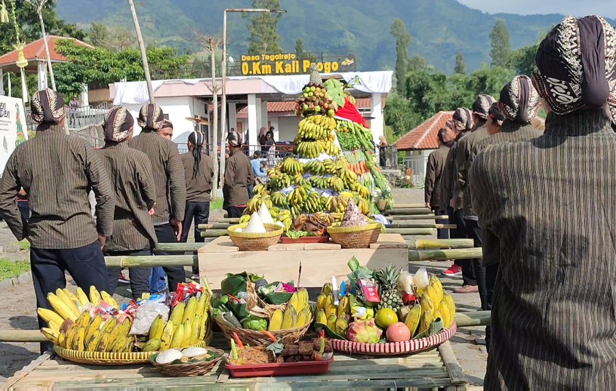 Tiga Gunungan Langsung Ludes, pada Open Punden Grebek Suran di Umbul Jumprit