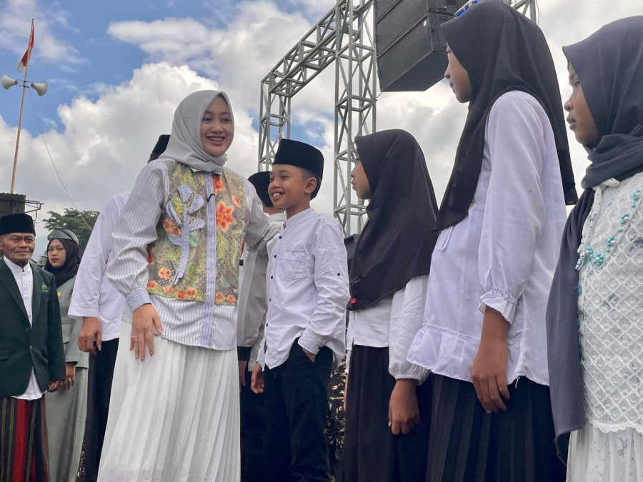 Wabup Hadiri Santunan Yatim Piatu ke-20 GP Ansor dan Fatayat