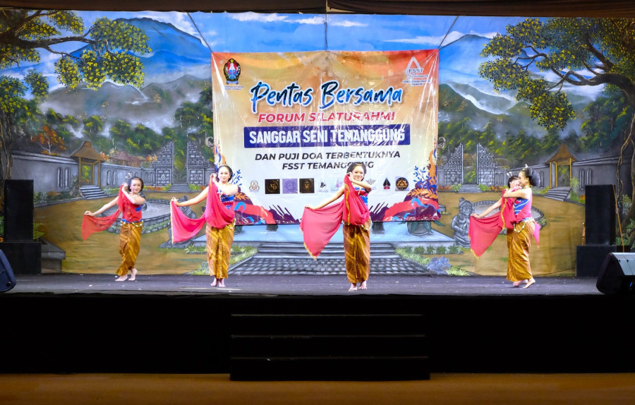 Bangkitkan Seni Budaya, 10 Sanggar Tari Bergabung dengan FSST Temanggung