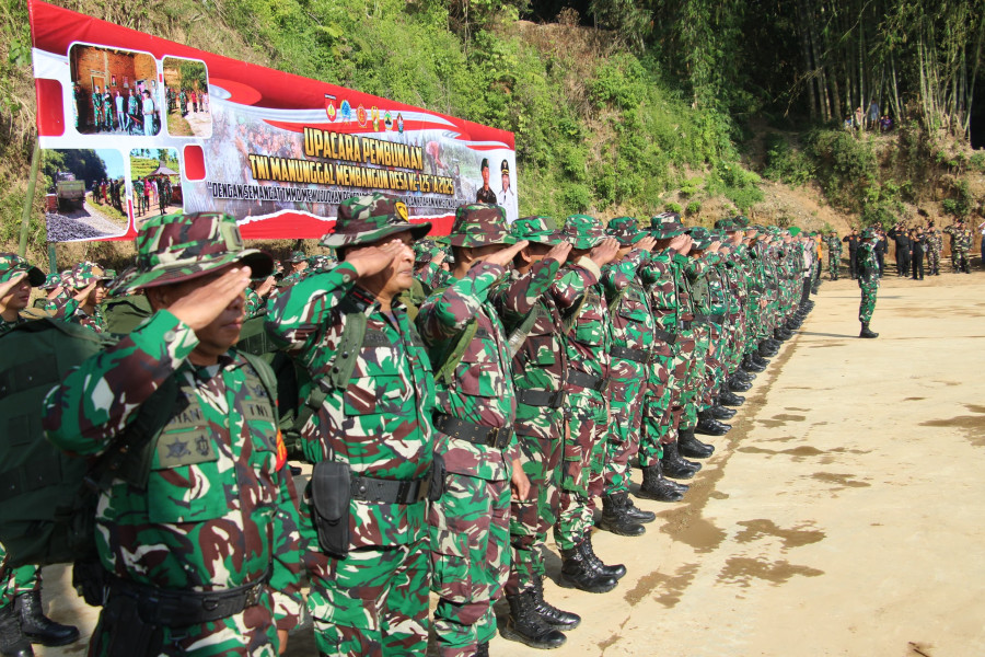 TMMD Reguler Ke-125 Resmi Dibuka, TNI dan Pemkab Temanggung Sinergi Wujudkan Desa Mandiri