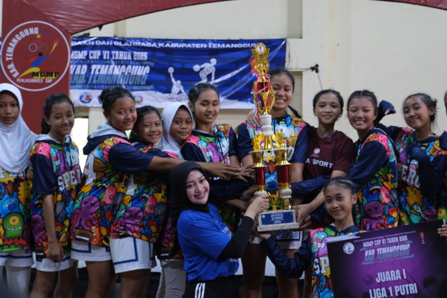 Wabup Nadia Muna Dukung Kejuaraan Basket MGMP Cup VI 2025