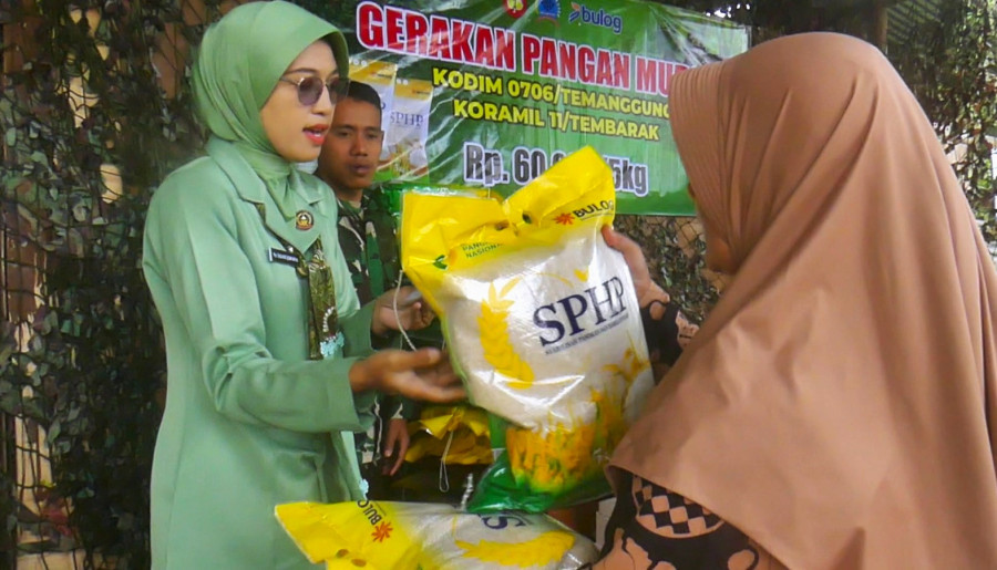 Gerakan Pangan Murah Mampu Stabilkan Harga Beras di Pasaran