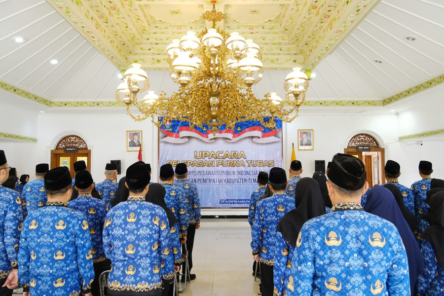 Puluhan Tahun Mengabdi, 33 ASN Pemkab Temanggung Resmi Masuki Masa Purna Tugas