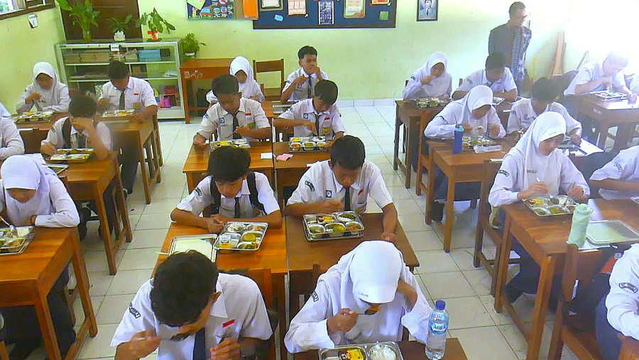 75 Ribu Siswa di Temanggung Sudah Terima Makan Bergizi Gratis