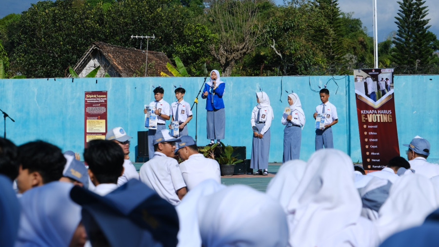 Wabup Nadia: Pemilihan Ketua OSIS Bentuk Miniatur Demokrasi