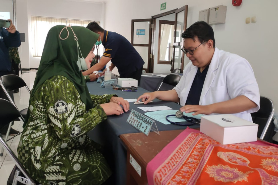 Tetap Sehat dan Produktif pada Masa Purna Tugas, IPPK Lakukan Cek Kesehatan