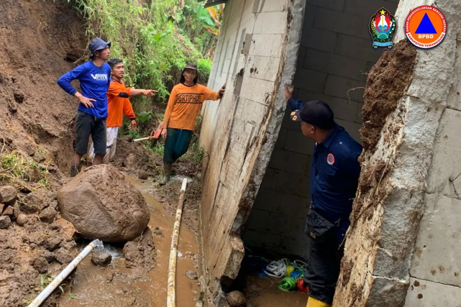 BPBD Ingatkan Warga Tetap Waspada Longsor dan Banjir