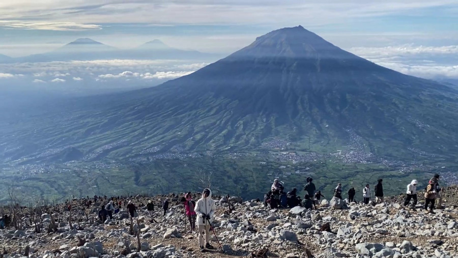 BPBD Temanggung Imbau Pendaki Gunung Waspadai Cuaca Ekstrem   