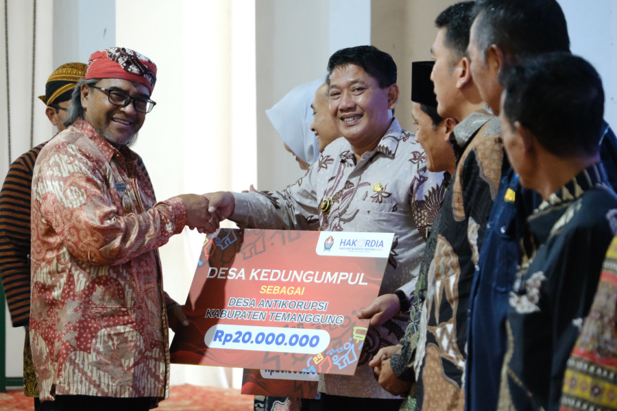 Temanggung Masuk 10 Besar Nasional Kampanye Antikorupsi KPK