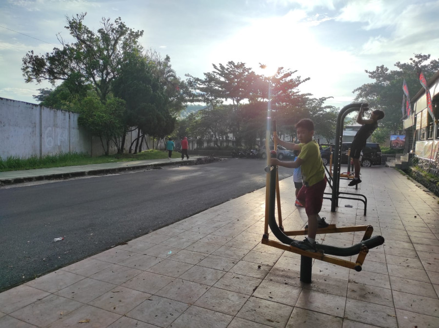 Akses Jalan Kawasan Khusus Stadion Bhumi Phala Temanggung Sudah Mulus