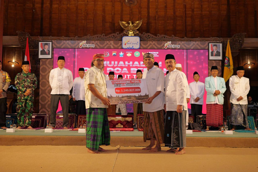 Pergantian Tahun 2026 di Temanggung Diwarnai Doa Bersama untuk Sumatera
