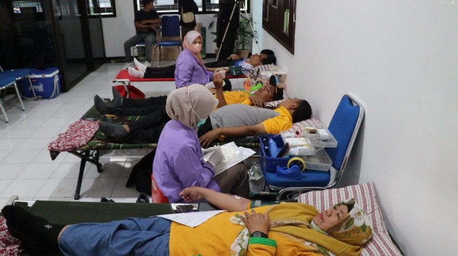 ?Peringatan Hari Amal Bakti ke-80, Kemenag Temanggung Targetkan 250 Kantong Darah