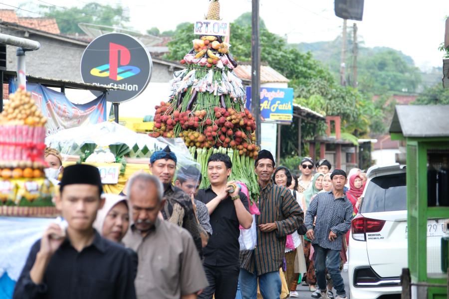 Kirab Pusaka dan Tumpeng, Lengkapi Nyadran Mbah Kyai Jampi