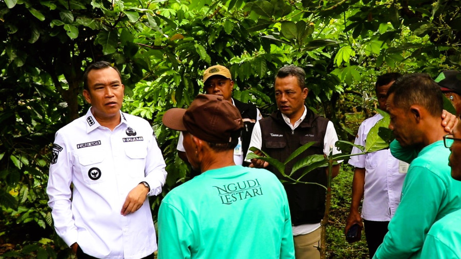 Bupati Kepahiang Belajar Budidaya Kopi di Temanggung