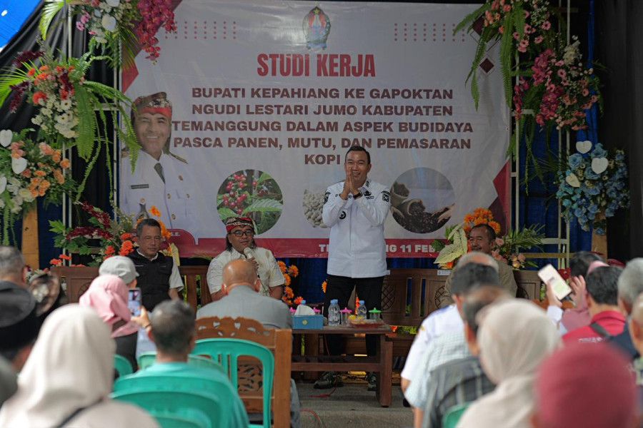 Jauh-jauh dari Bengkulu, Bupati Kepahiang 'Berguru' Rahasia Kopi ke Temanggung
