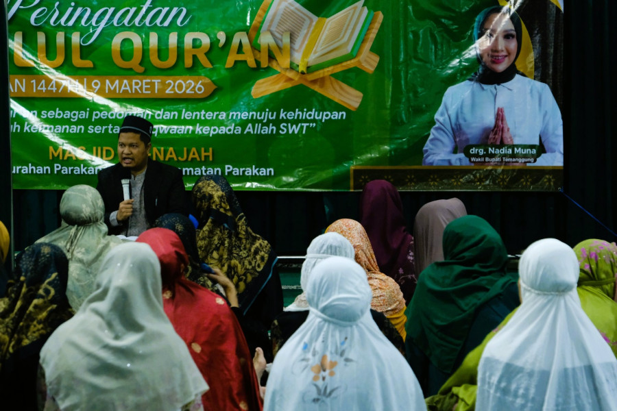 Wabup Nadia Muna Ajak Perdalam Al-Qur’an pada Peringatan Nuzulul Qur’an di Masjid Annajjah
