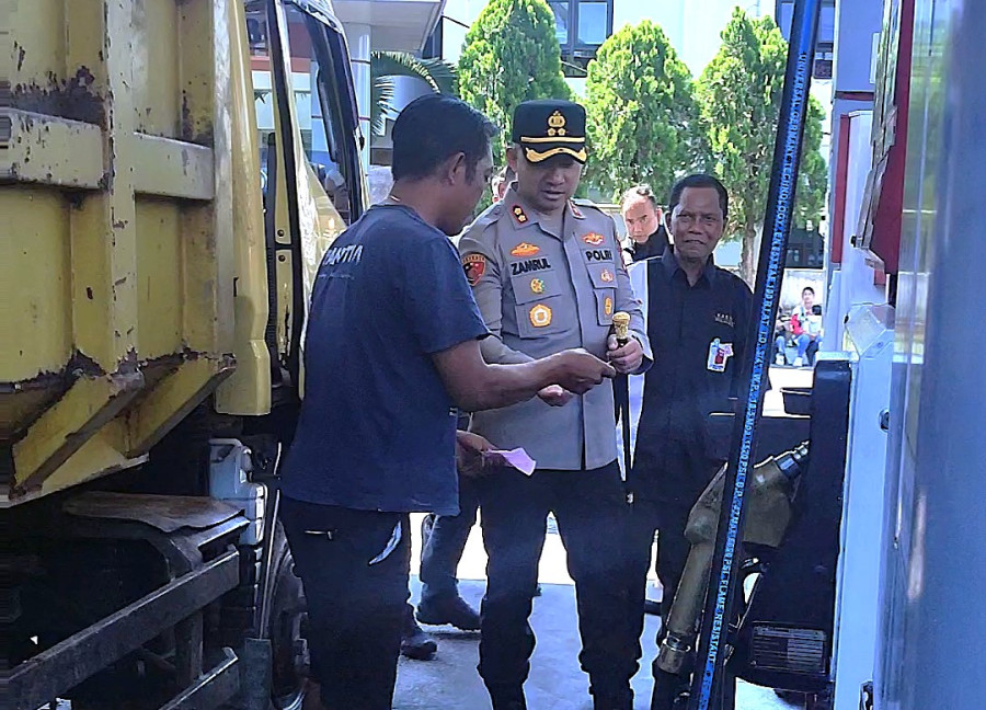 Jelang Lebaran, Polres Temanggung Pastikan Stok BBM dan Pangan Aman