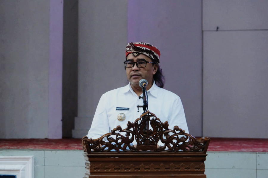 Tekanan Belanja Pegawai Tinggi, Bupati Agus Setyawan Tidak Lupakan Infrastruktur Dasar Masyarakat