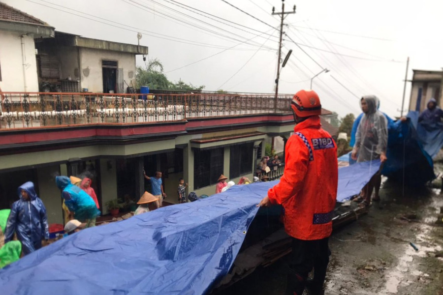 Longsor Terjadi di Pagergunung, Bulu; BPBD Gerak Cepat Lakukan Penanganan