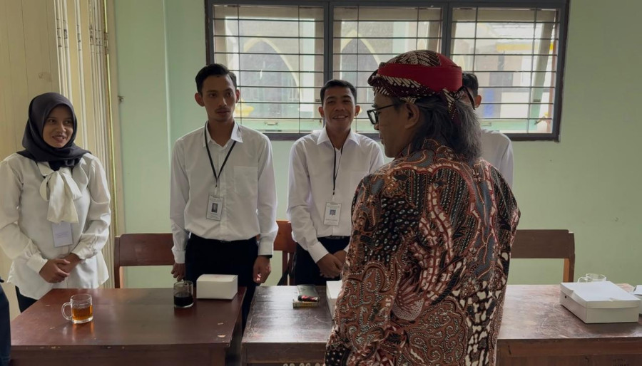 Bupati Agus Setyawan Tinjau Pelaksanaan Ujian Perangkat Desa Jumo