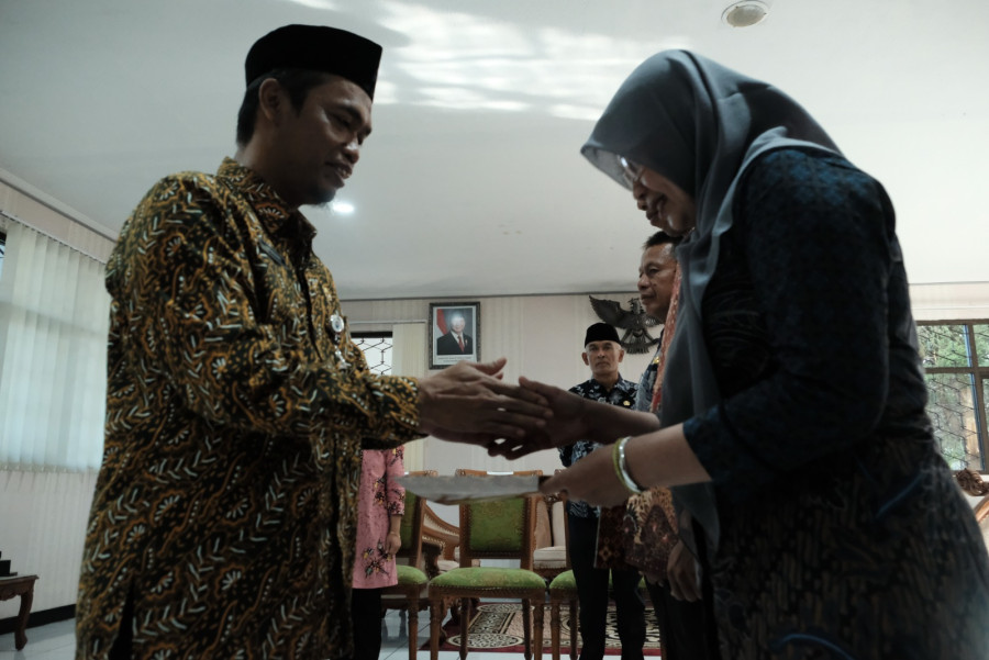 Sekda Temanggung Lantik Tiga ASN dalam Jabatan Fungsional