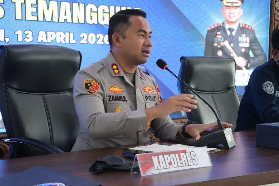 Polres Temanggung Konsen Cegah Peredaran Narkoba di Kalangan Anak Muda