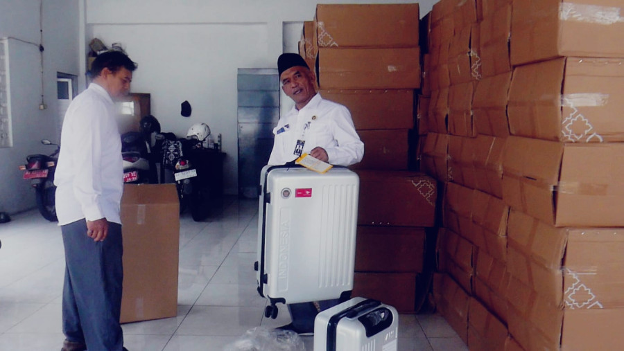 PPIH Temanggung Terima Koper Jemaah Haji