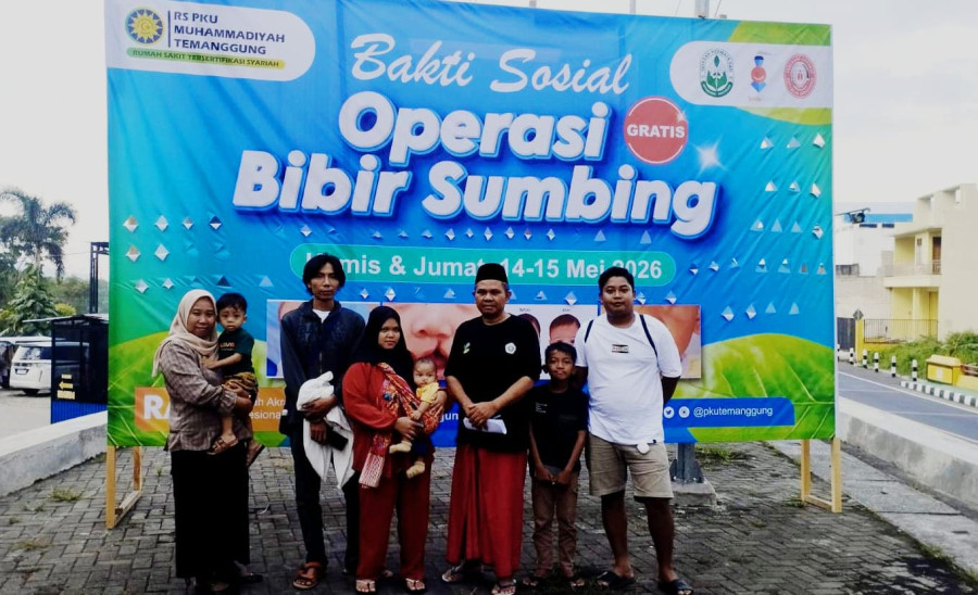 Sinergi Lintas Sektoral, 13 Anak Raih Senyum Baru di Baksos Operasi Bibir Sumbing Gratis Temanggung