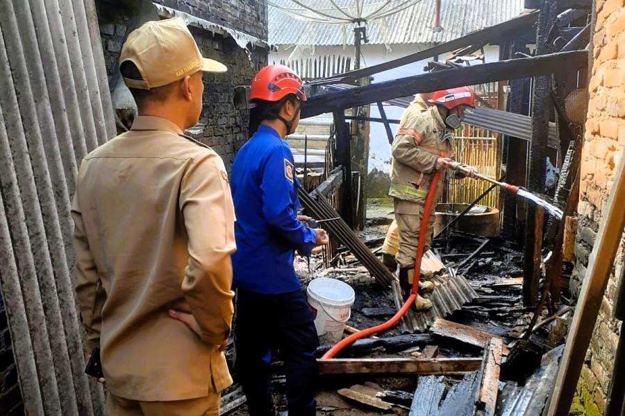 Usai Kebakaran Rumah di Kandangan; Warga Diimbau Waspada Instalasi Listrik