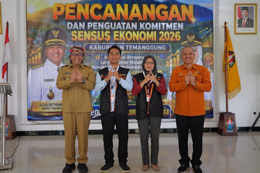 Bupati Agus Setyawan Dukung Sensus Ekonomi 2026 untuk Perencanaan Pembangunan