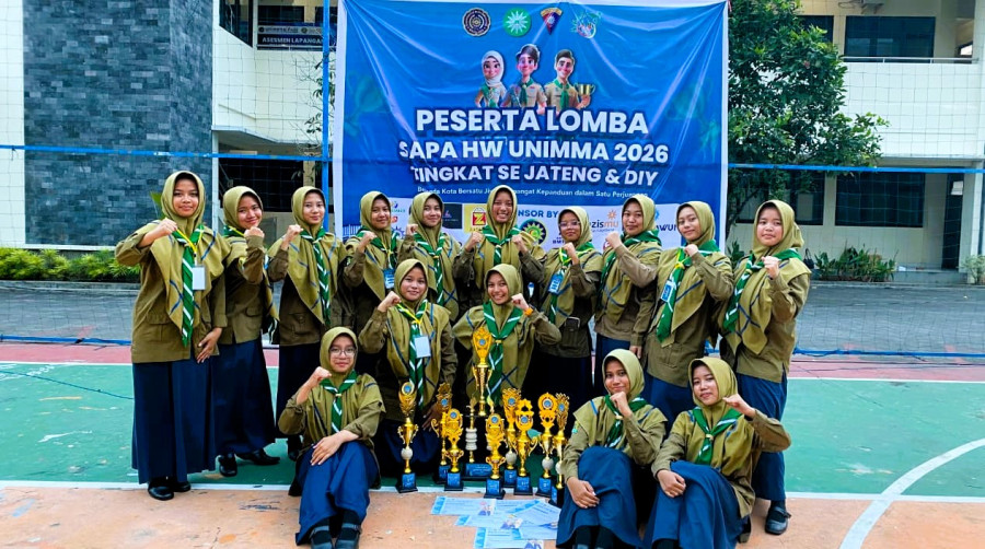 Borong 5 Piala, Kontingen Almatera Raih Juara Umum Kejuaraan HW Unimma se-Jateng/DIY