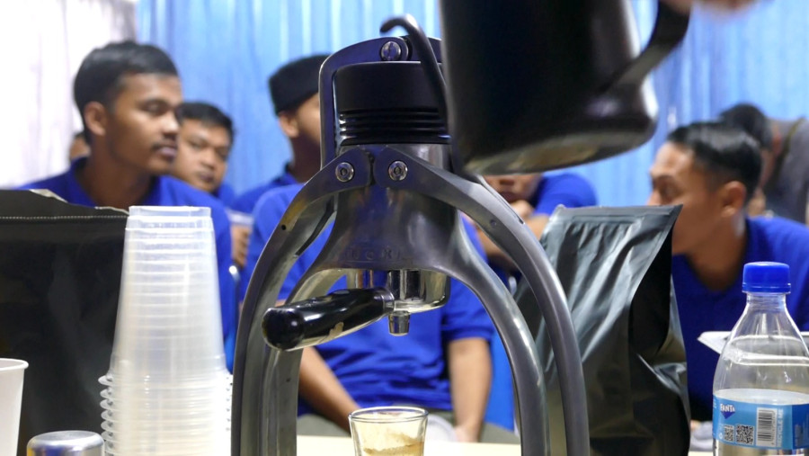 Asah Keahlian Racik Kopi, Warga Binaan Siap Tapaki Dunia Kerja