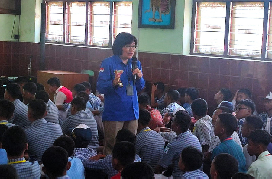 BNNK Temanggung Perkuat Edukasi Antinarkoba bagi Pelajar Melalui MPLS