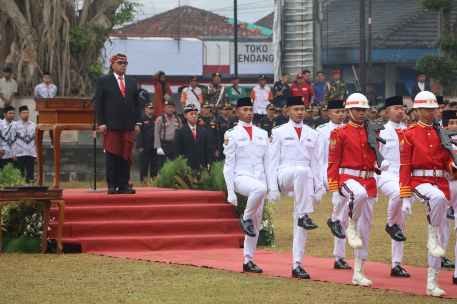 Upacara Peringatan HUT ke-81 Republik Indonesia Kabupaten Temanggung