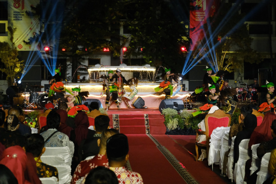 Malam Resepsi, Tutup Rangkaian Peringatan HUT ke-81 RI Kabupaten Temanggung