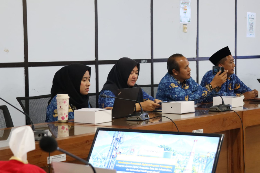 Tingkatkan Kesadaran Keamanan Siber, Dinkominfo Brainstorming Pegawai