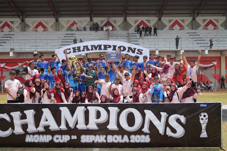 Bupati Agus Setyawan Apresiasi Kesuksesan Liga Sepakbola Pelajar SMP/MTs MGMP Cup 2026