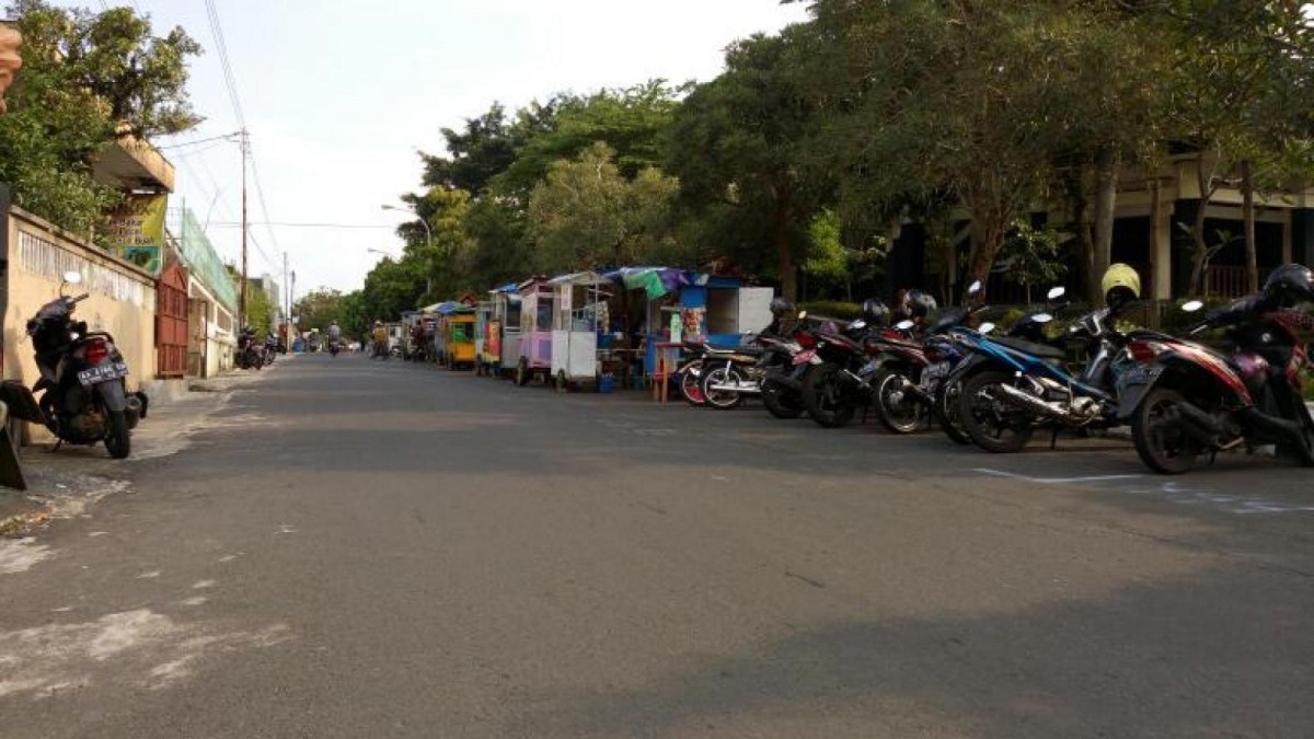 Puluhan Pedagang Kaki Lima Alun-Alun Temanggung Dipindahkan