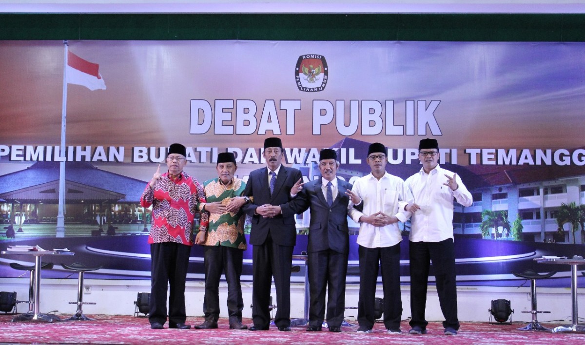 Hangat! Suasana Debat Cabup- Cawabup Temanggung