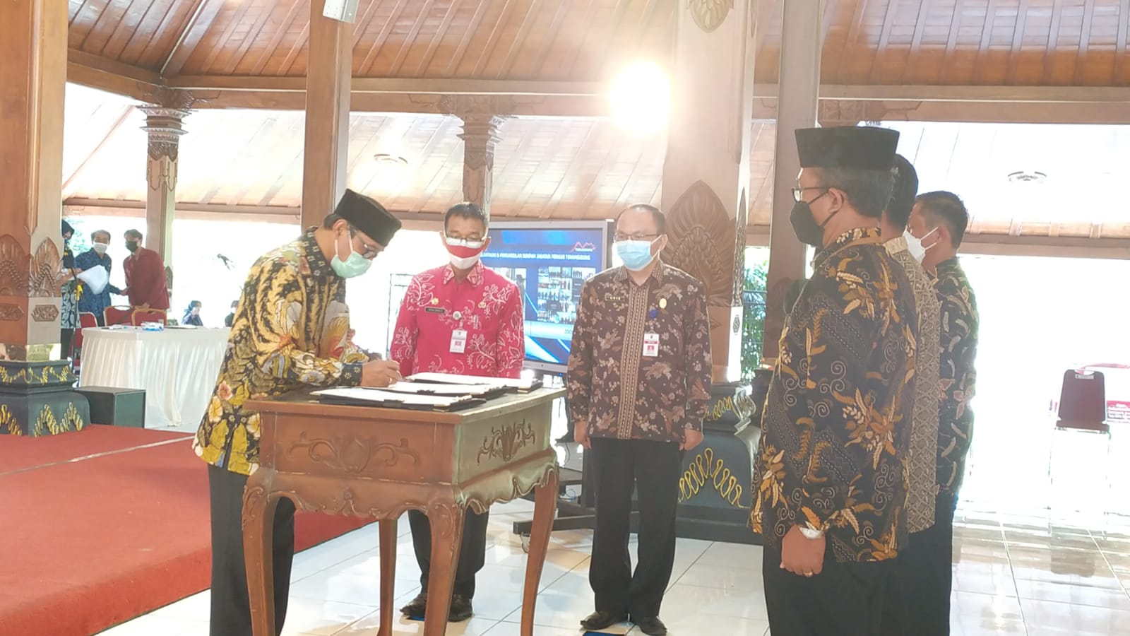 Bupati Lantik dan Ambil Sumpah/Janji Pejabat di Lingkungan Pemkab Temanggung