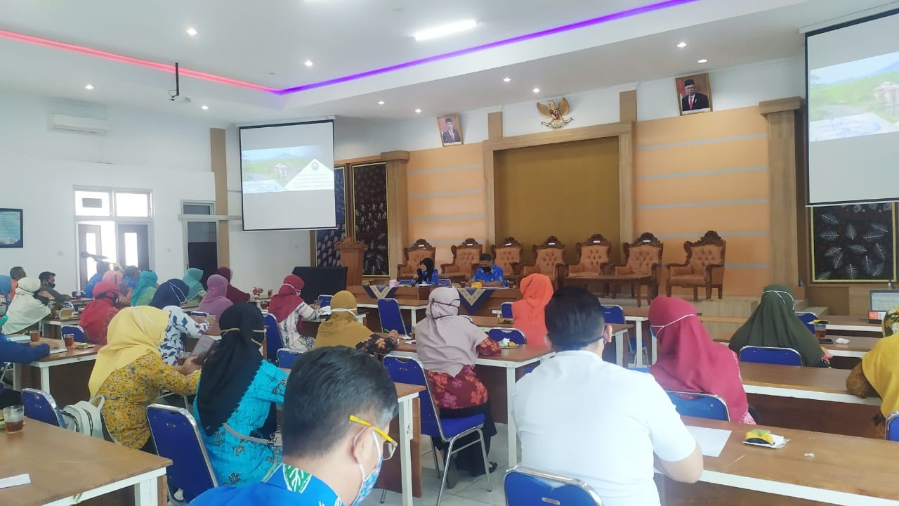 Evaluasi Kegiatan Triwulan III OPD Didorong Untuk Kreatif 