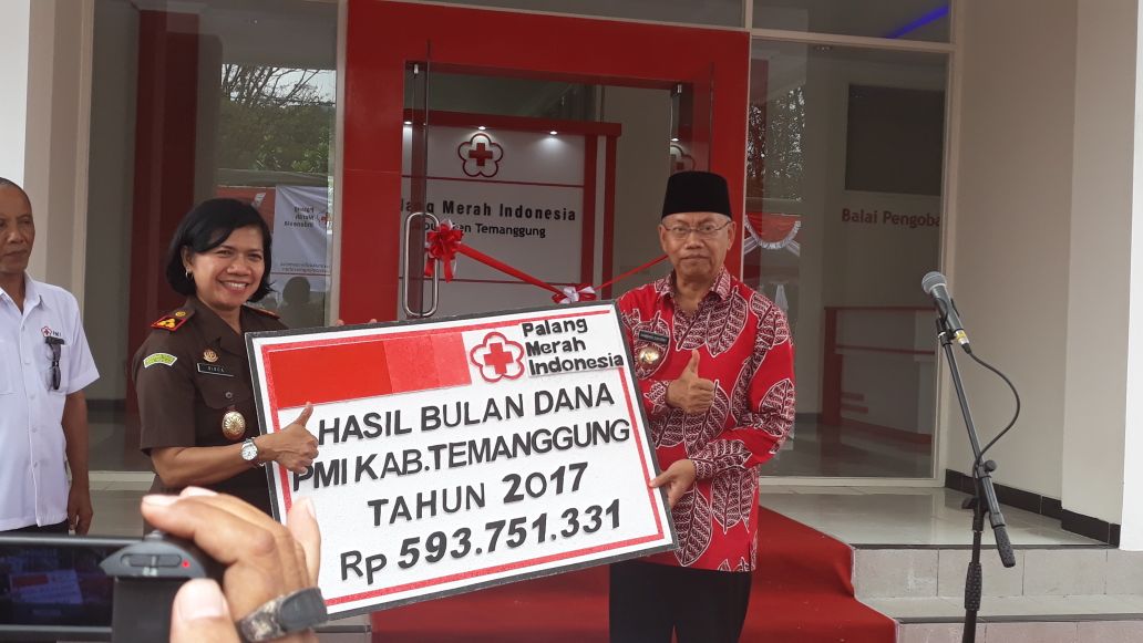 Bulan Dana PMI Temanggung Hampir Capai Target